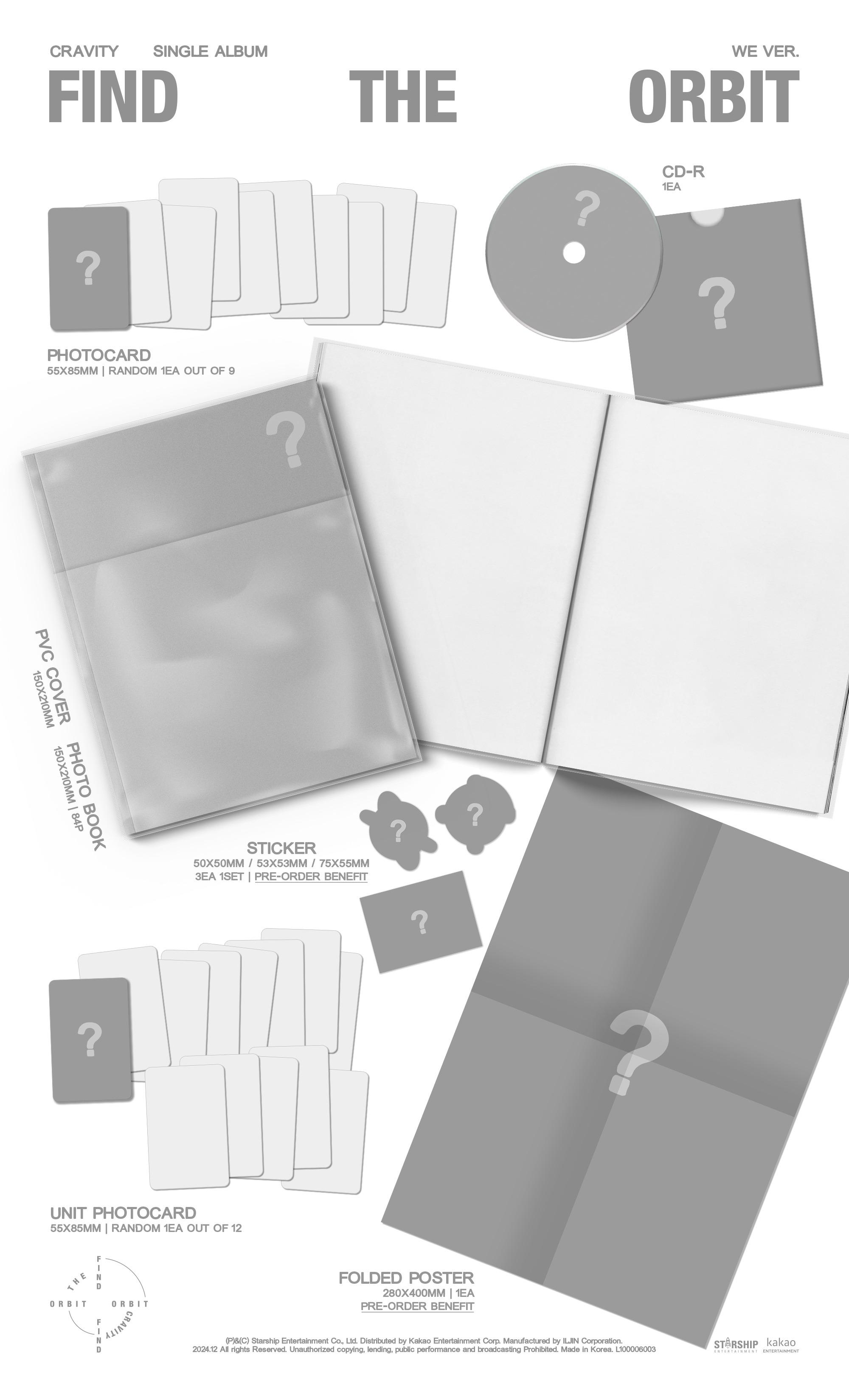 CRAVITY Single Album [FIND THE ORBIT]