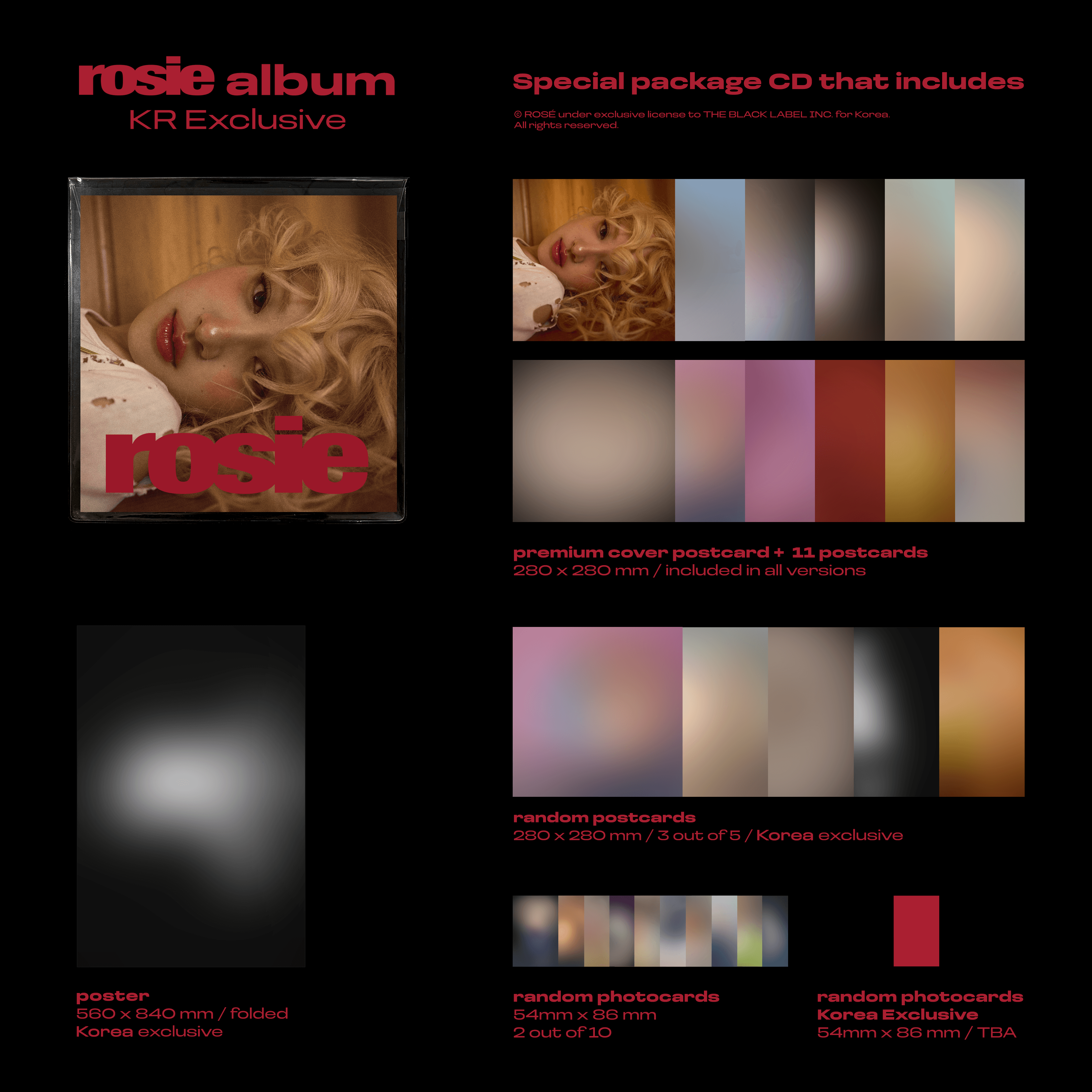 ROSÉ - first studio album 'rosie'
