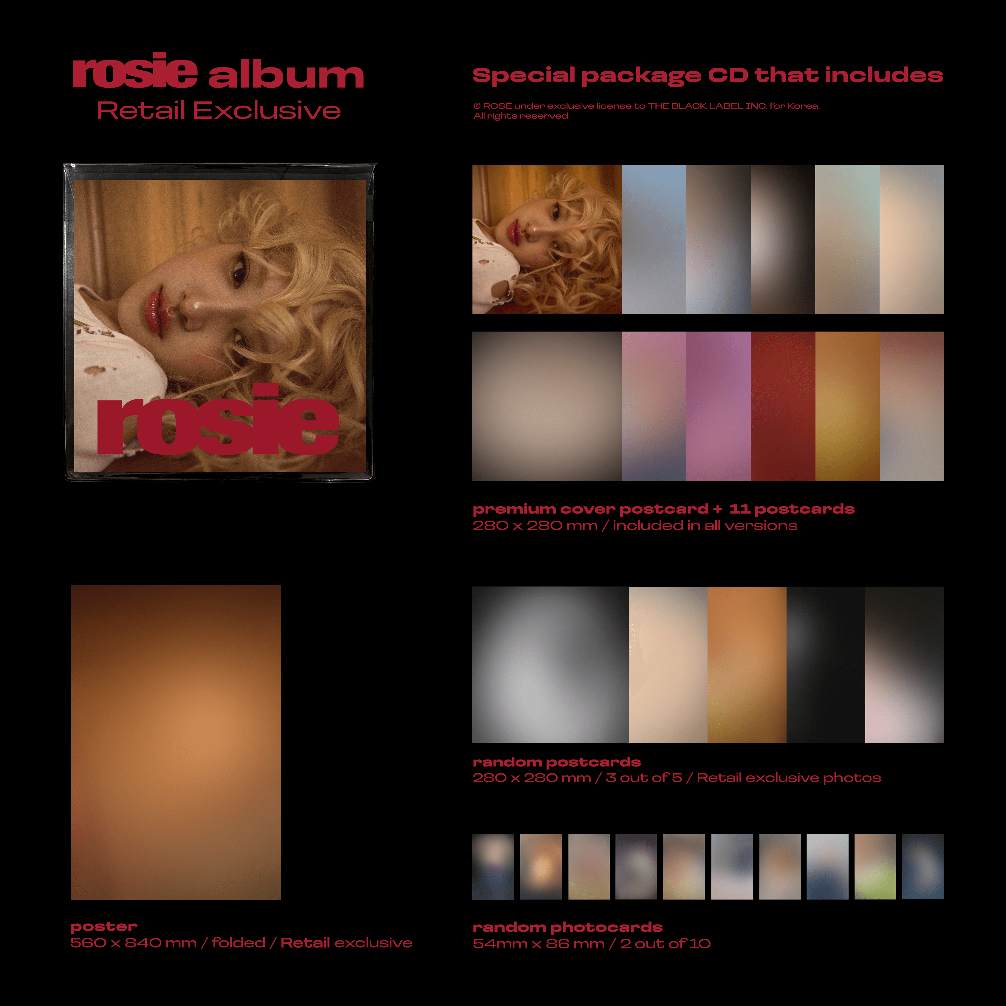 ROSÉ - first studio album 'rosie'