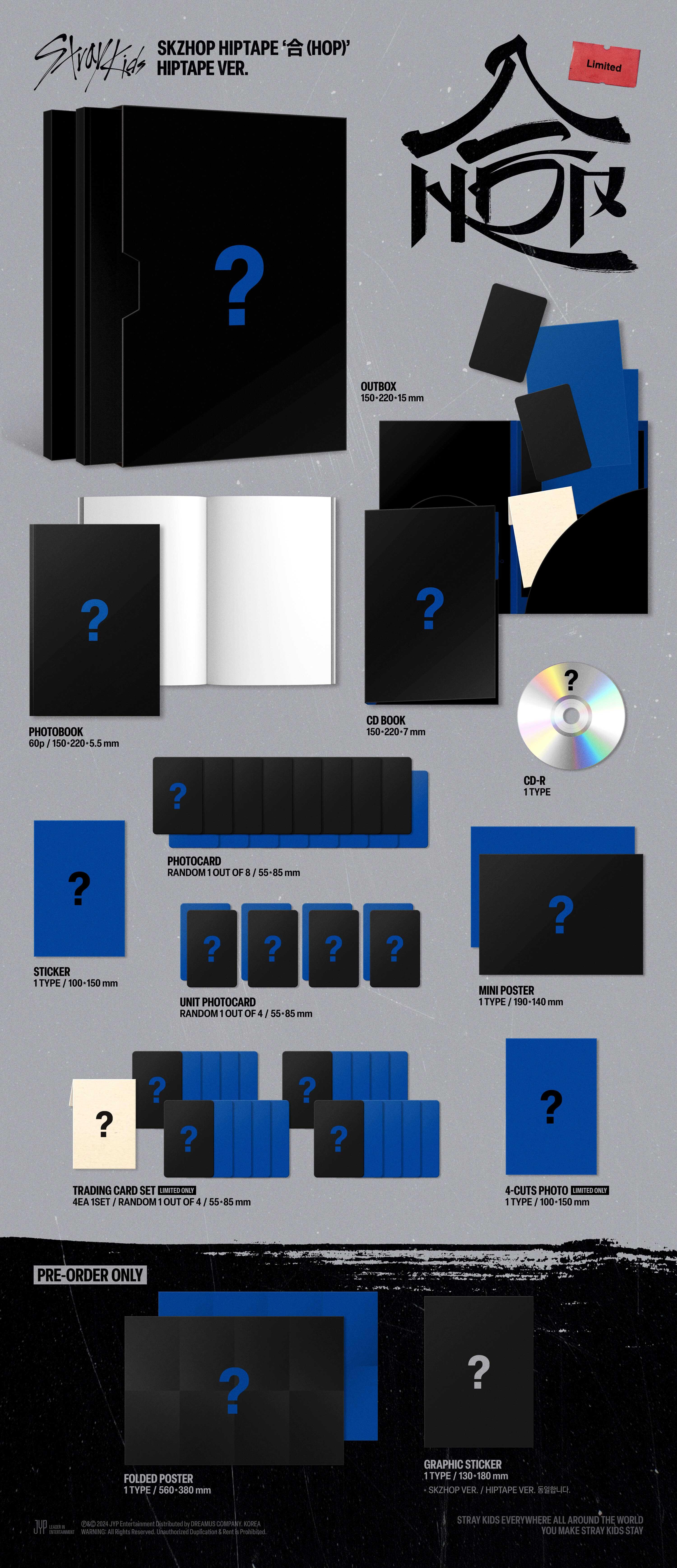 Stray Kids SKZHOP HIPTAPE '合(HOP)'