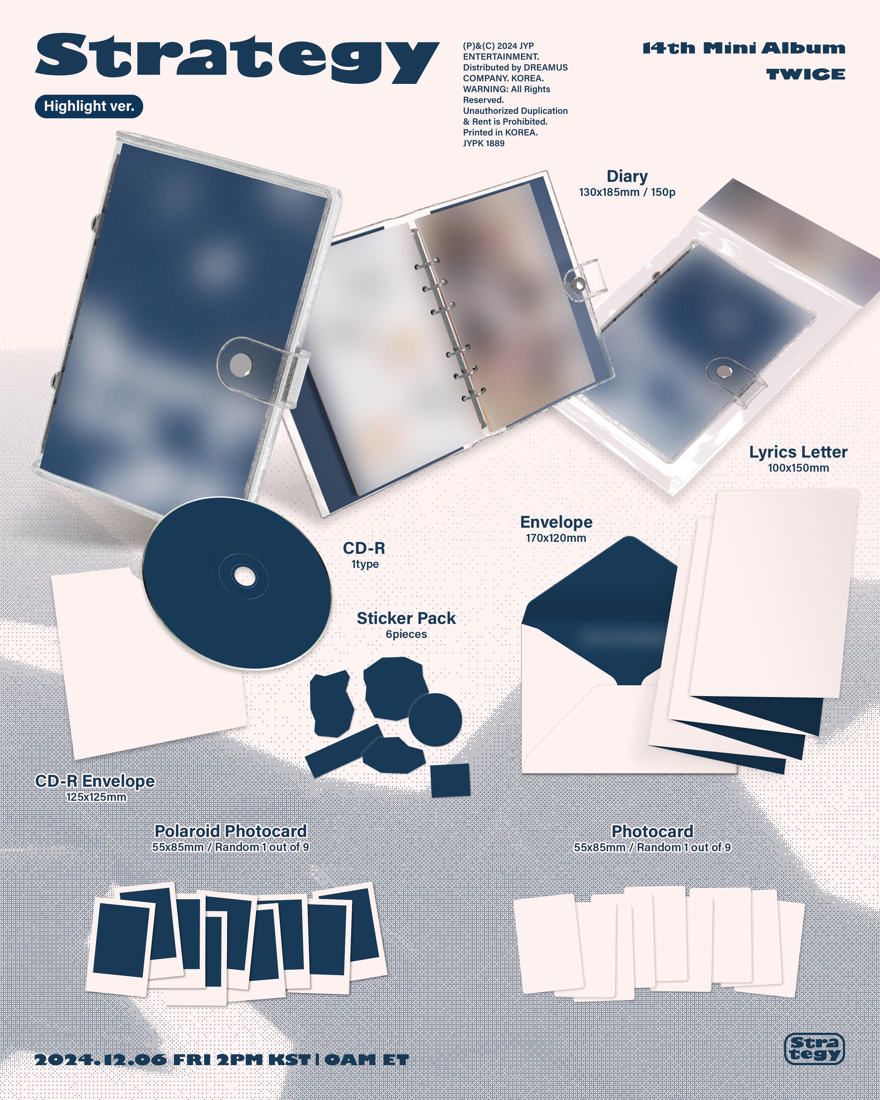 TWICE 14th Mini Album [STRATEGY]